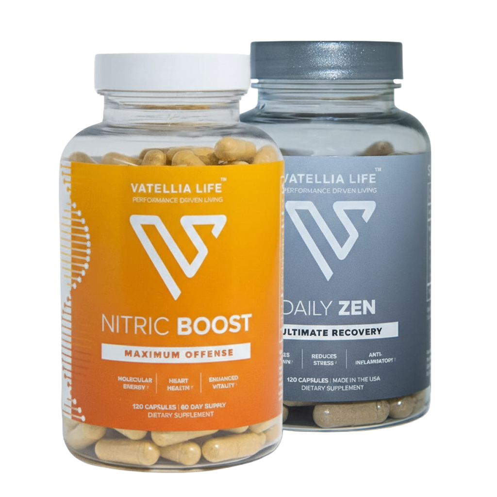 Cardiovascular Support Duo: Nitric Boost and Zona Plus by Vatellia Life