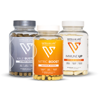 The Immune Charge Stack bundle: Kale Buster, Nitric Boost and Immune Up by Vatellia Life